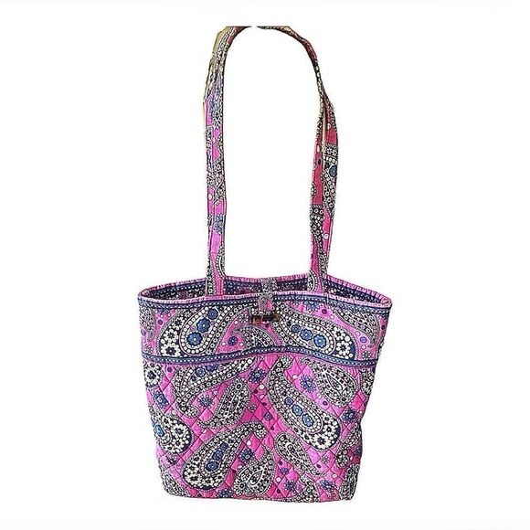 Vera Bradley Handbags - Retired 2012 Vera Bradley Boysenberry Betsey Tote Toggle Tote